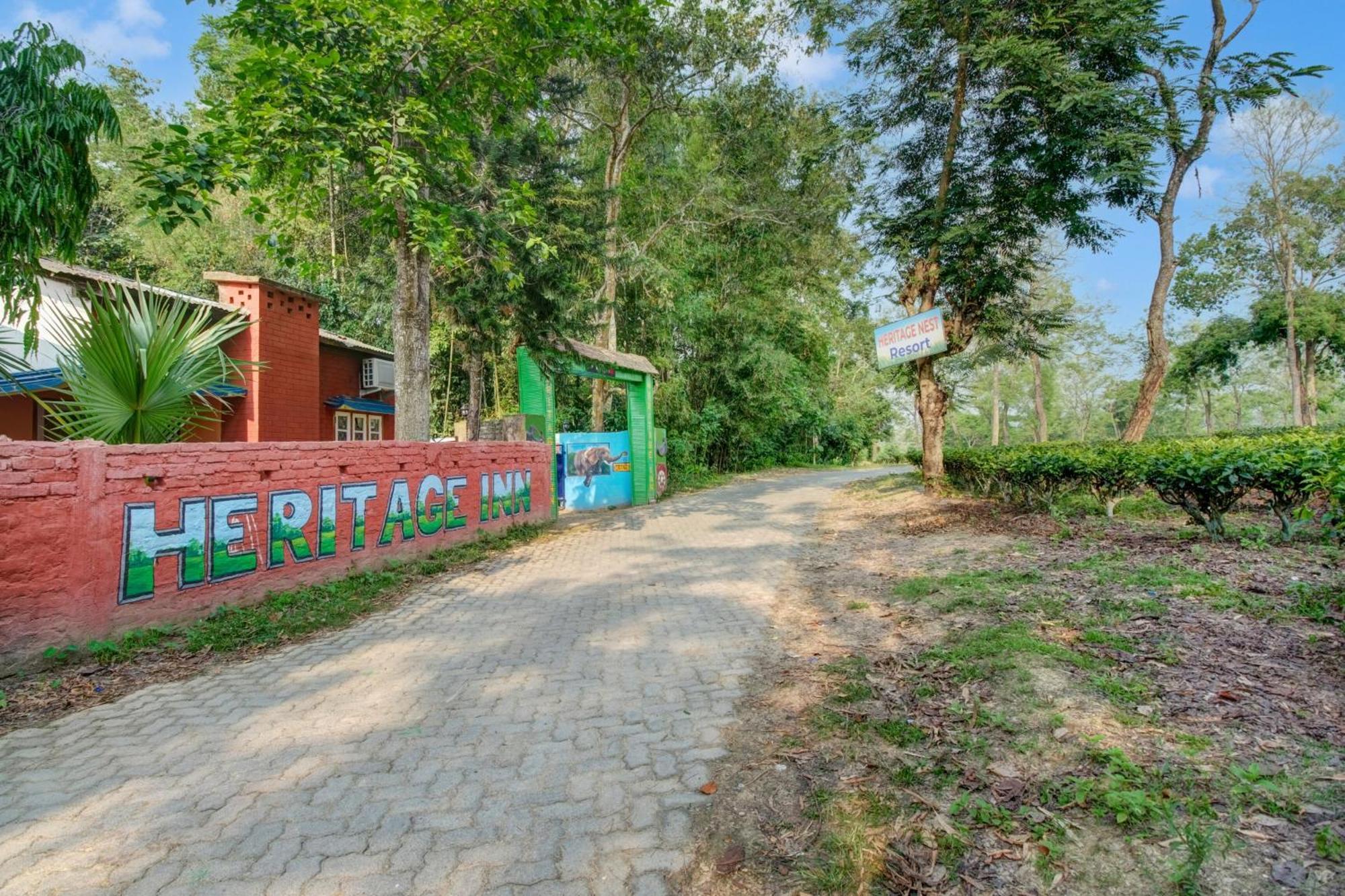 Kāziranga Hotel O Heritage Nest Resort Kazirnga מראה חיצוני תמונה